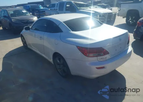 2010 Lexus Is 350C from USA, damaged, VIN JTHFE2C28A2504031